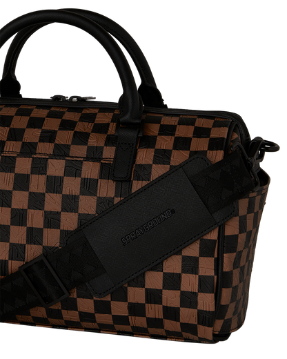 SPRAYGROUND® DUFFLE CHECK 2 EMBOSS MINI DUFFLE