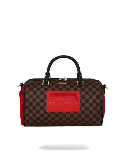 SPRAYGROUND® DUFFLE RED REDEMPTION MINI DUFFLE