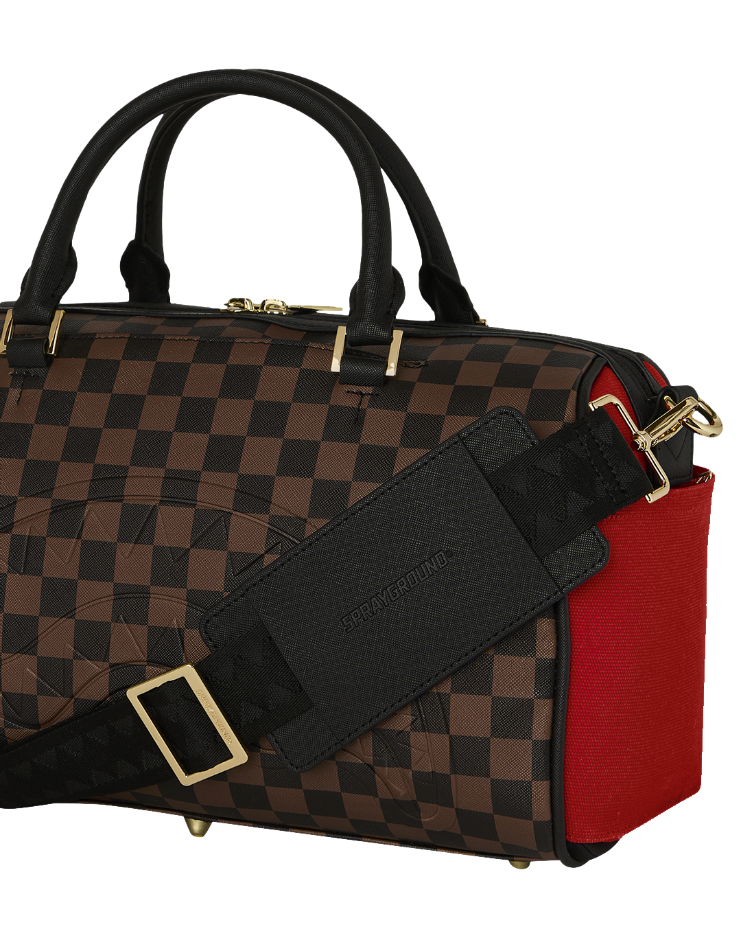 SPRAYGROUND® DUFFLE RED REDEMPTION MINI DUFFLE