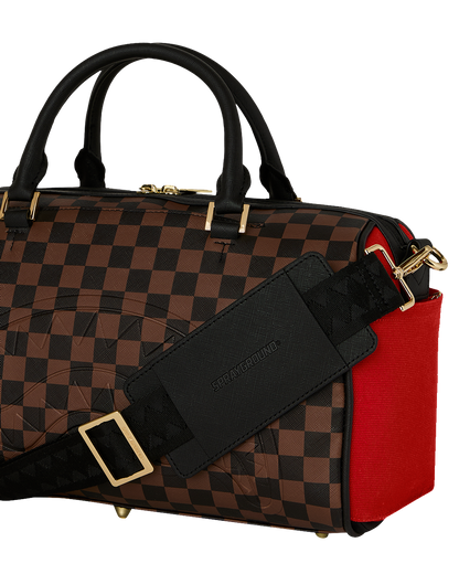 SPRAYGROUND® DUFFLE RED REDEMPTION MINI DUFFLE