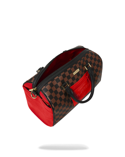 SPRAYGROUND® DUFFLE RED REDEMPTION MINI DUFFLE