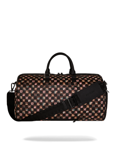 SPRAYGROUND® DUFFLE PEEKING CHARACTERS REMIX DUFFLE
