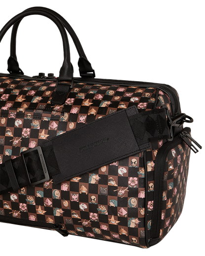 SPRAYGROUND® DUFFLE PEEKING CHARACTERS REMIX DUFFLE