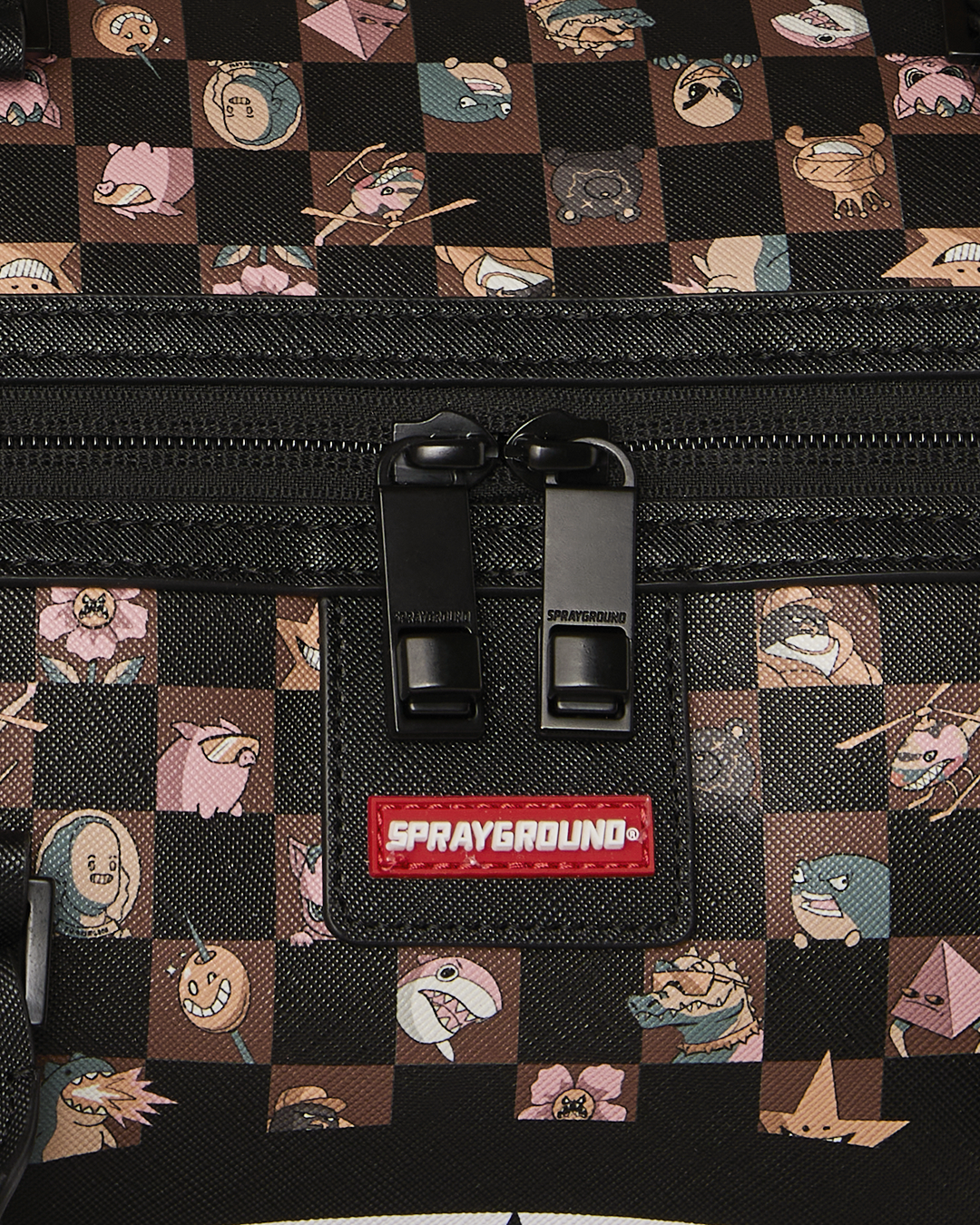 SPRAYGROUND® DUFFLE PEEKING CHARACTERS REMIX DUFFLE