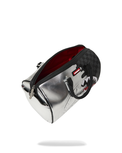 SPRAYGROUND® DUFFLE SILVER SIDE DRIP MINI DUFFLE