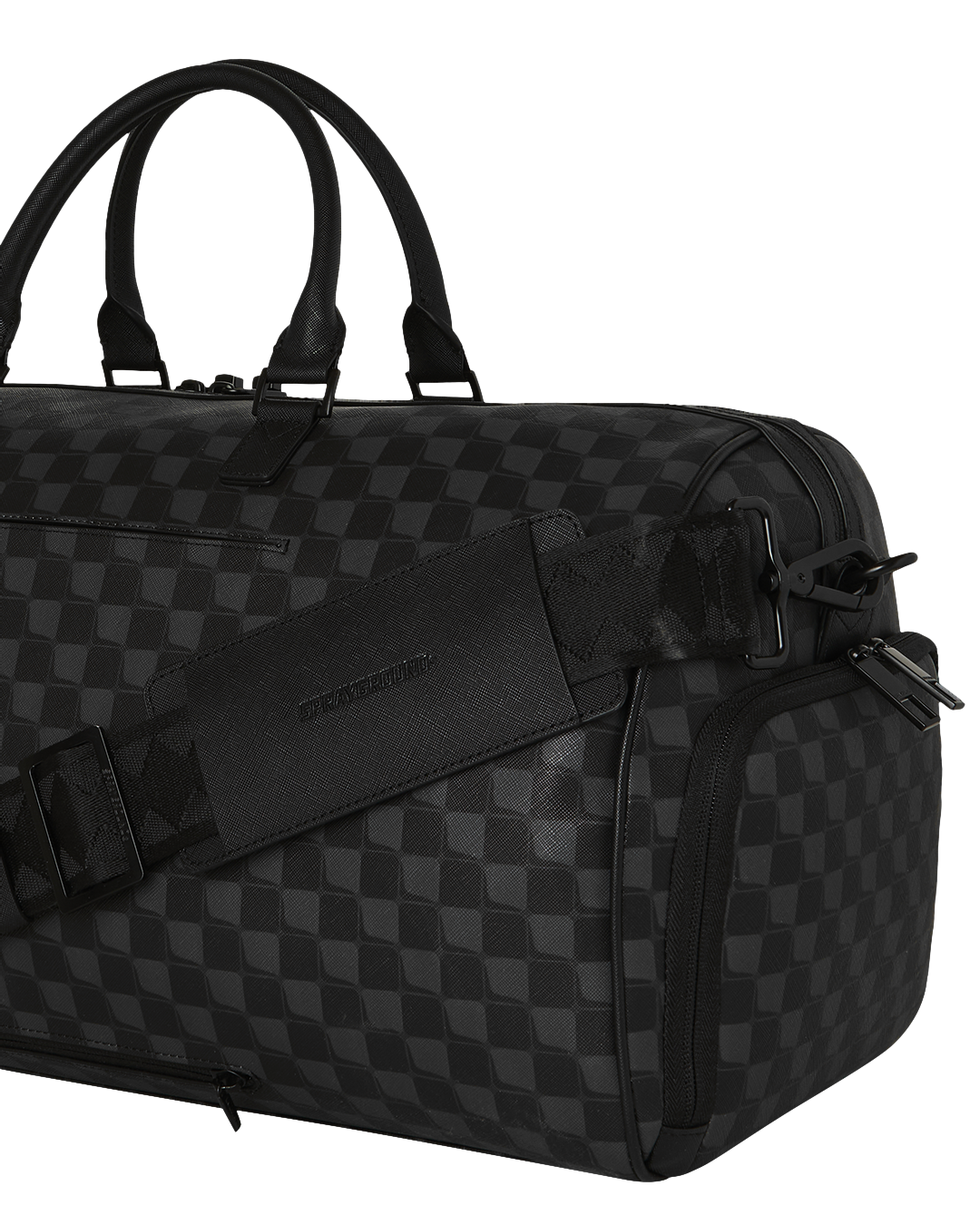 SPRAYGROUND® DUFFLE SHARKS IN PARIS BALLOON BLACK DUFFLE