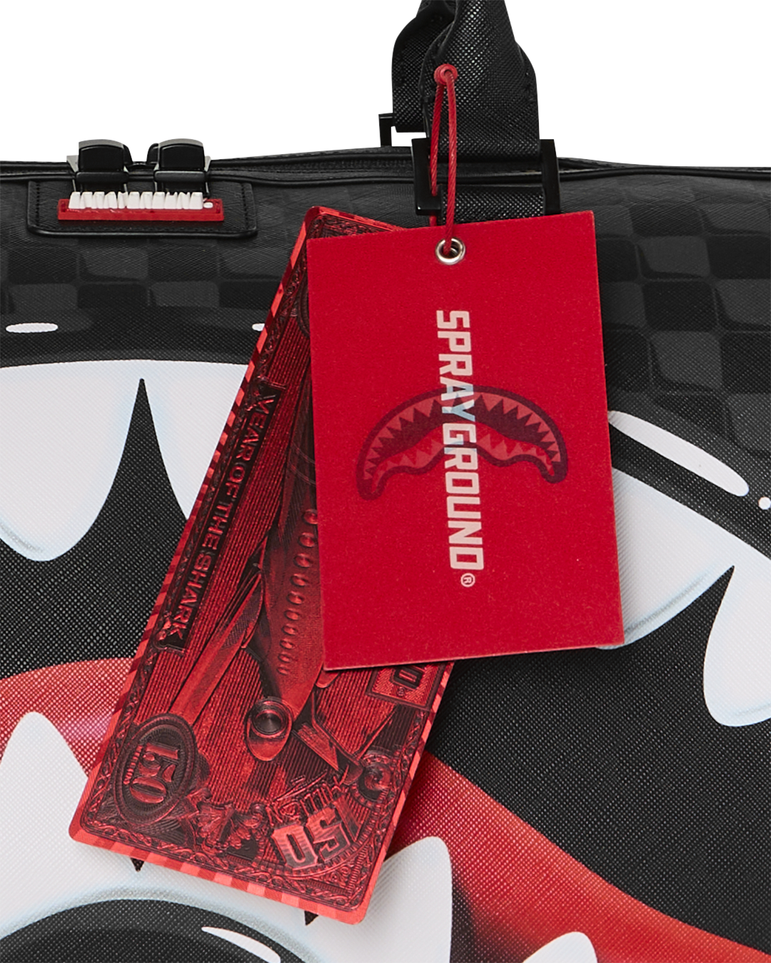SPRAYGROUND® DUFFLE SHARKS IN PARIS BALLOON BLACK DUFFLE
