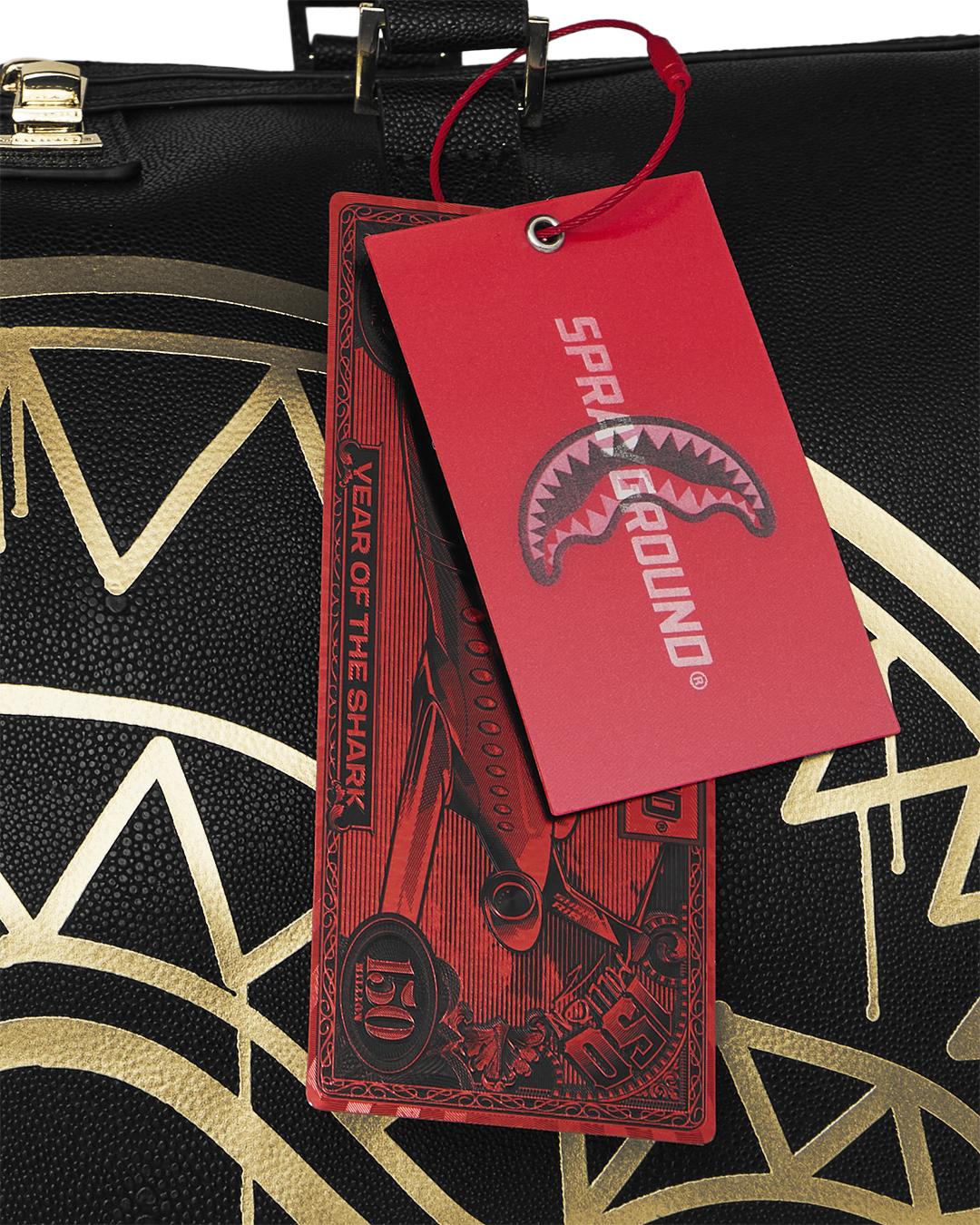 SPRAYGROUND® DUFFLE THAT GOLD DRAP DUFFLE