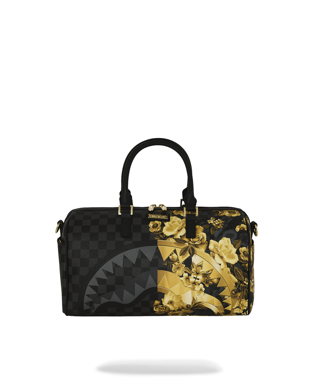 SPRAYGROUND® DUFFLE GOLD FLORAL REMIX MINI DUFFLE