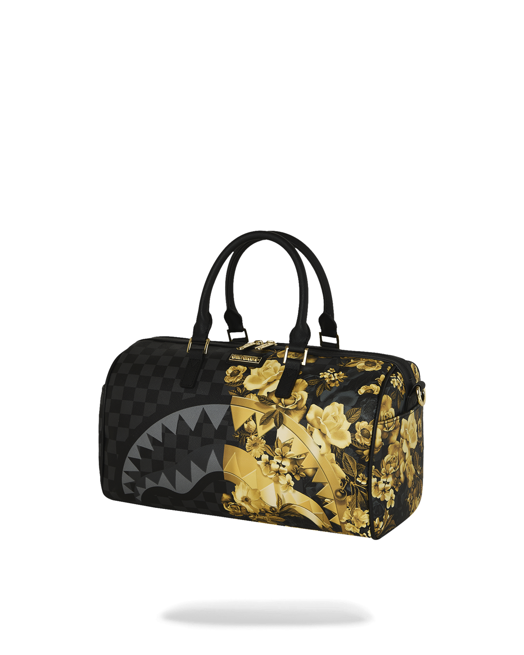 SPRAYGROUND® DUFFLE GOLD FLORAL REMIX MINI DUFFLE