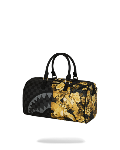 SPRAYGROUND® DUFFLE GOLD FLORAL REMIX MINI DUFFLE