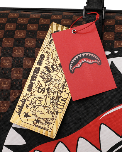 SPRAYGROUND® DUFFLE SHARKS IN PARIS GRIN & GRIND DUFFLE