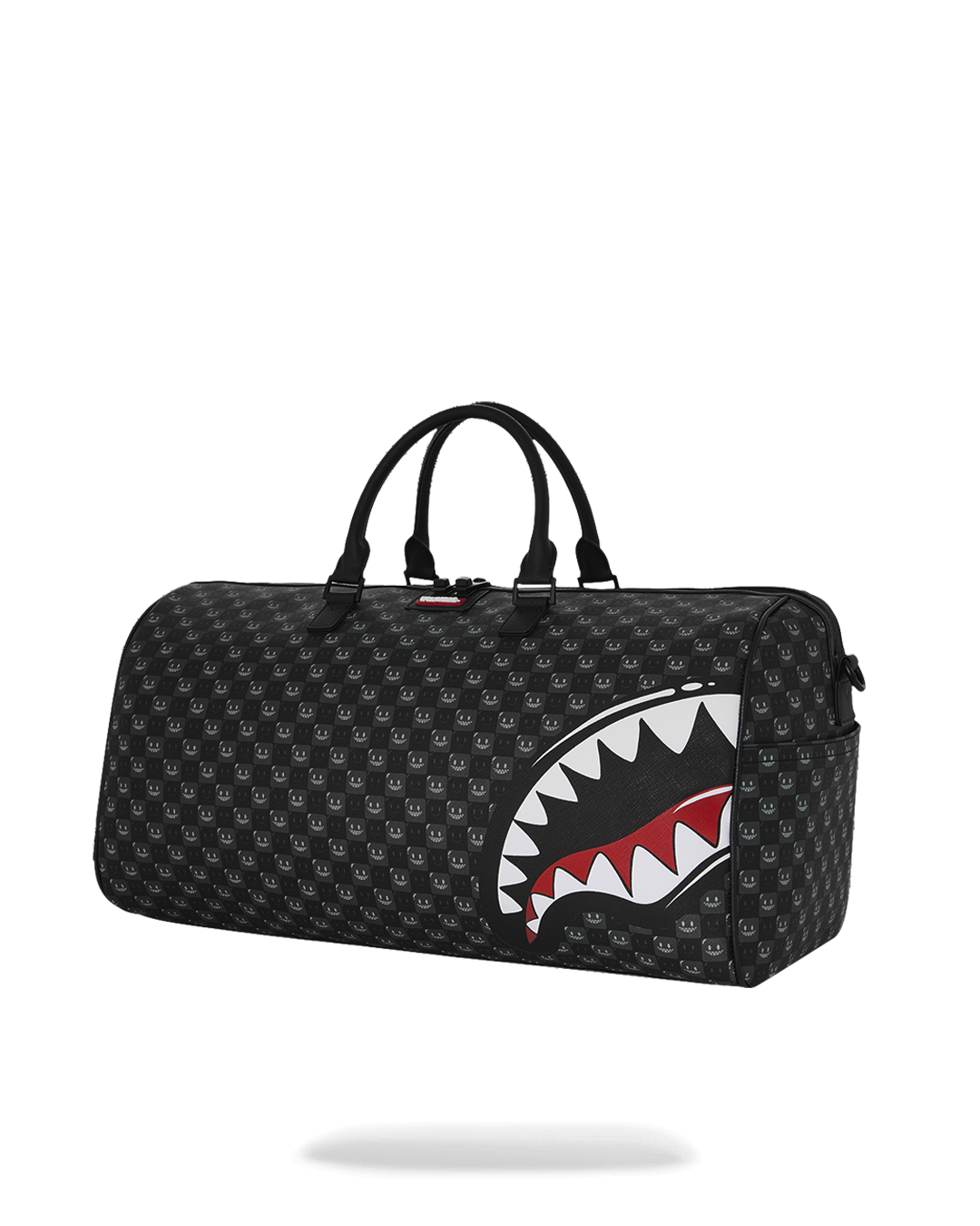 SPRAYGROUND® DUFFLE SHARKS IN PARIS WTF BUBBLY BLACK CHECK DUFFLE