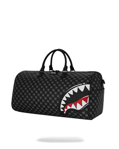 SPRAYGROUND® DUFFLE SHARKS IN PARIS WTF BUBBLY BLACK CHECK DUFFLE