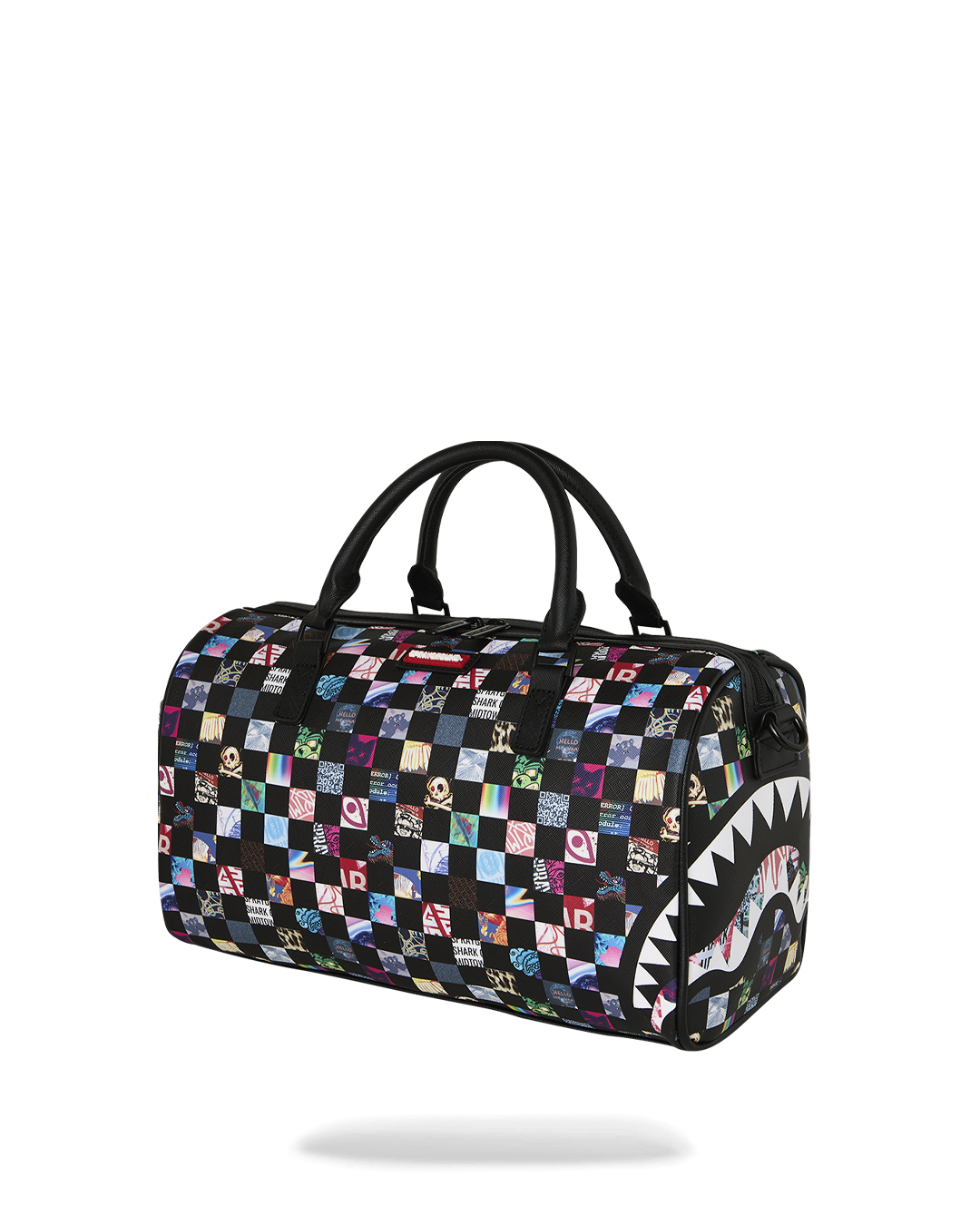 SPRAYGROUND® MINI DUFFLE CRAZY CHECK MINI DUFFLE