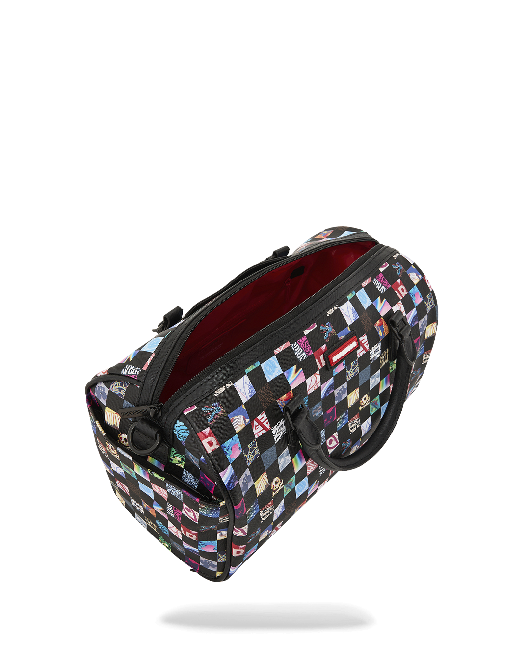 SPRAYGROUND® MINI DUFFLE CRAZY CHECK MINI DUFFLE
