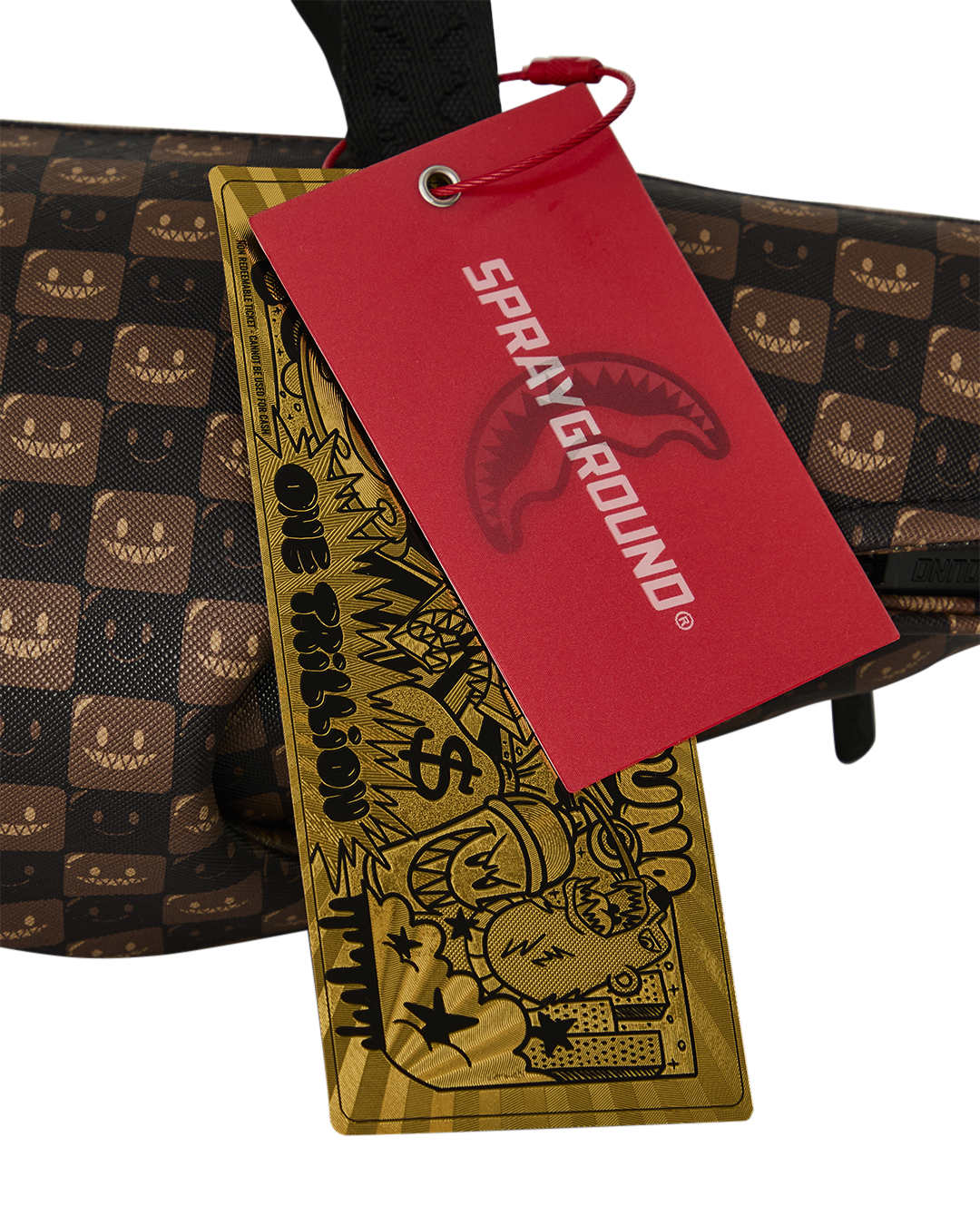 SPRAYGROUND® DUFFLE SHARKS IN PARIS GRIN & GRIND SHARK DUFFLE