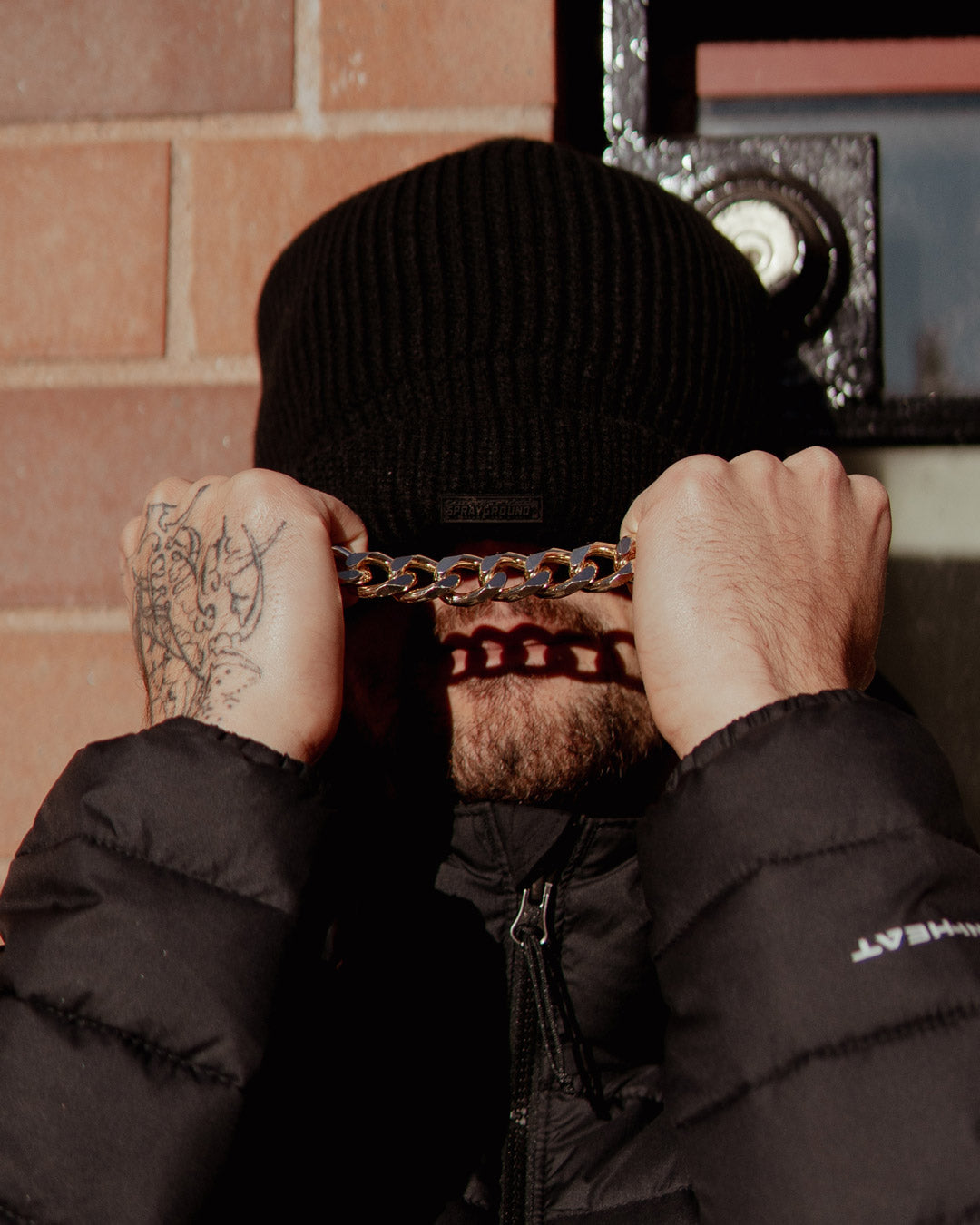 SPRAYGROUND® HAT LINKS ON MY MIND BEANIE