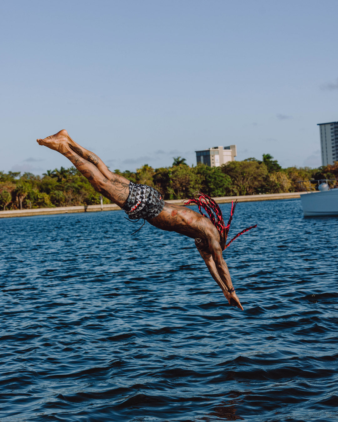 SPRAYGROUND® SWIM KAHUKU NIHO MANOE SWIM SHORT