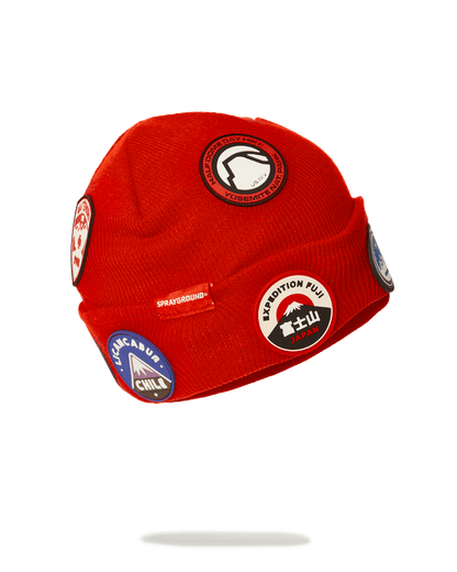 SPRAYGROUND® HAT THE GLOBAL EXPEDITION BEANIE