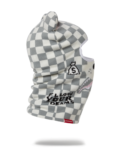 SPRAYGROUND® SKI MASK ROSE MONEY BEAR SKI MASK