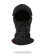 SPRAYGROUND® SKI MASK KNIT BLACK WARP CHECK SKI MASK