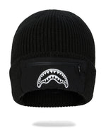 SPRAYGROUND® HAT BLACK POCKET BEANIE