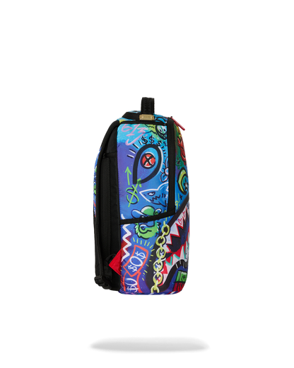 SPRAYGROUND® BACKPACK SPRAY POETRY SPLIT MINI BACKPACK