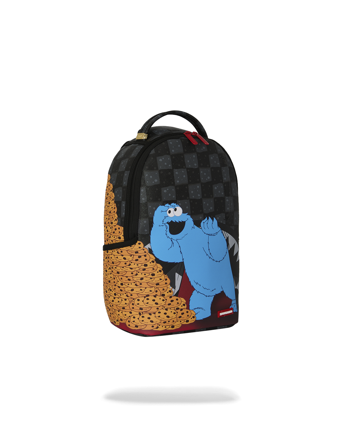 SPRAYGROUND® BACKPACK SESAME STREET COOKIE MONSTER STACK EM HIGH MINI DLX BACKPACK