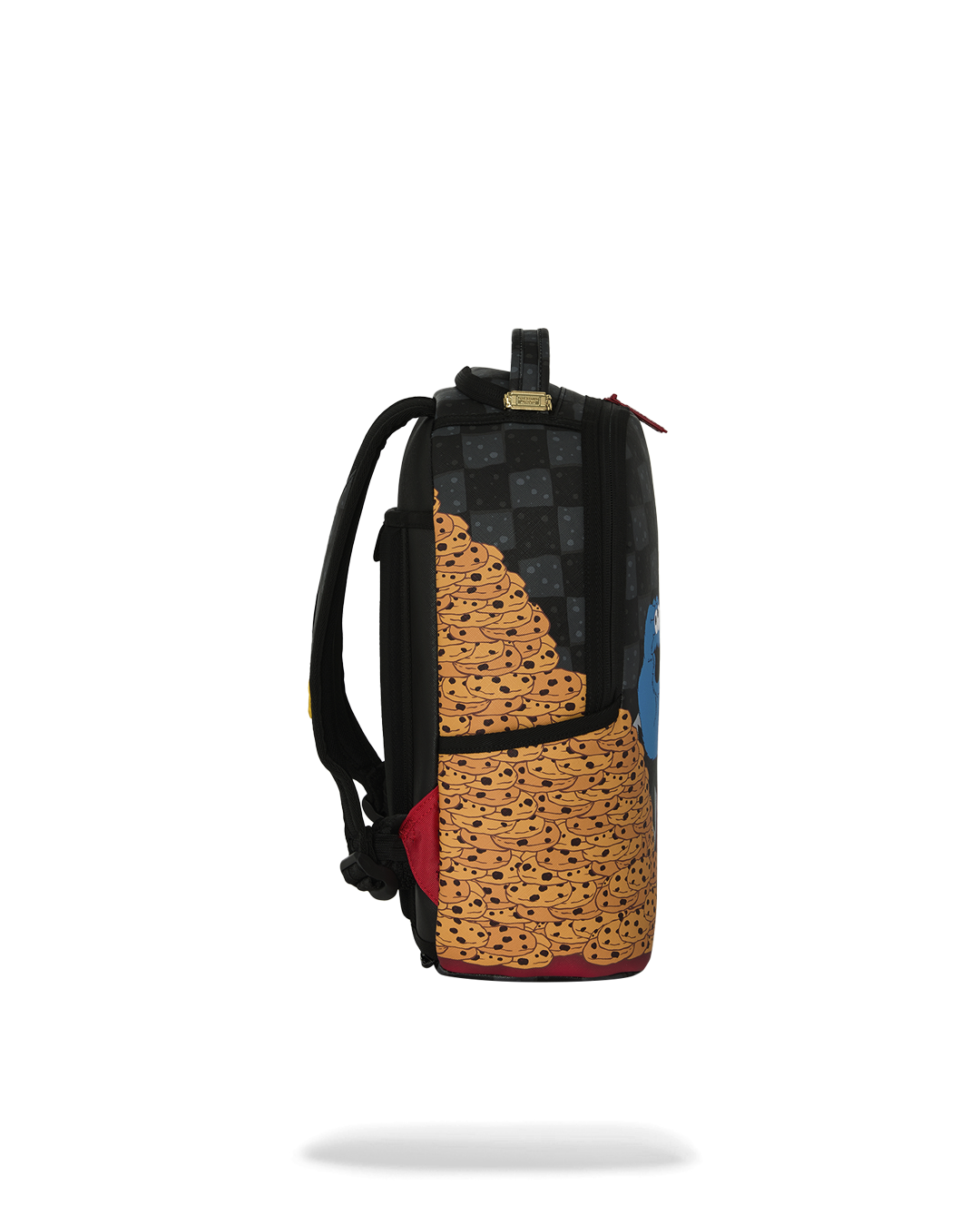 SPRAYGROUND® BACKPACK SESAME STREET COOKIE MONSTER STACK EM HIGH MINI DLX BACKPACK