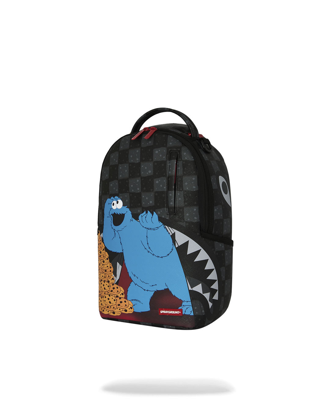 SPRAYGROUND® BACKPACK SESAME STREET COOKIE MONSTER STACK EM HIGH MINI DLX BACKPACK
