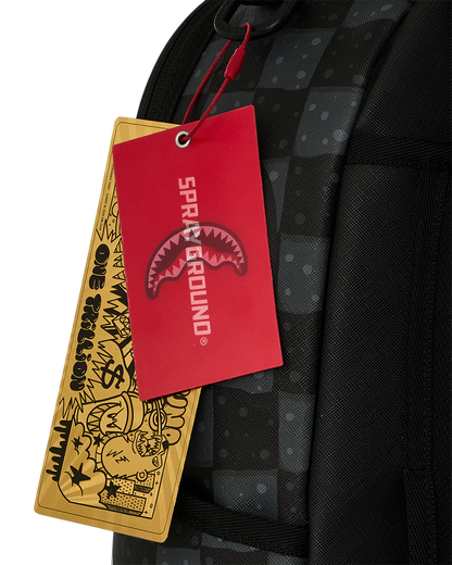 SPRAYGROUND® BACKPACK SESAME STREET COOKIE MONSTER STACK EM HIGH MINI DLX BACKPACK