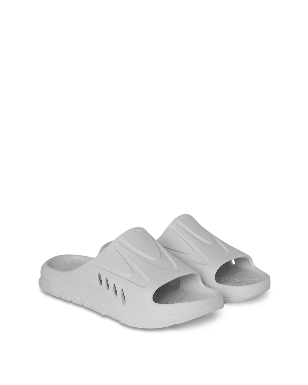 SPRAYGROUND® FOOTWEAR SHARKSLIDE: WHITE