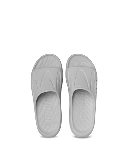 SPRAYGROUND® FOOTWEAR SHARKSLIDE: WHITE