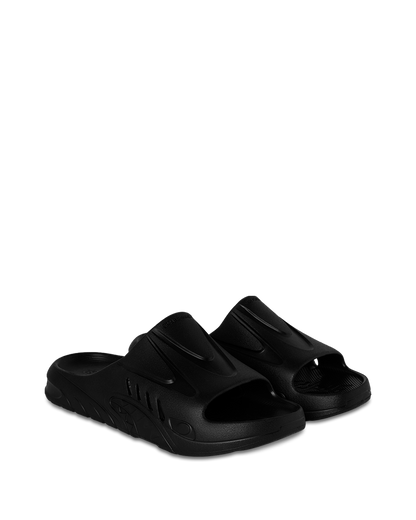 SPRAYGROUND® FOOTWEAR SHARKSLIDE: BLACK