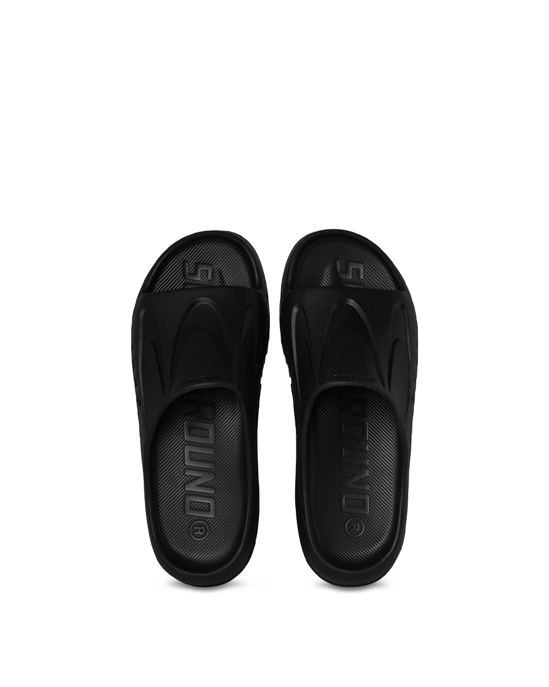SPRAYGROUND® FOOTWEAR SHARKSLIDE: BLACK