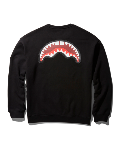 SPRAYGROUND® APPAREL SPONGEBOB SPLAT PULLOVER SWEATER (BLACK)