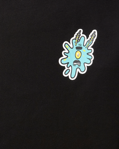 SPRAYGROUND® APPAREL SPONGEBOB SPLAT PULLOVER SWEATER (BLACK)