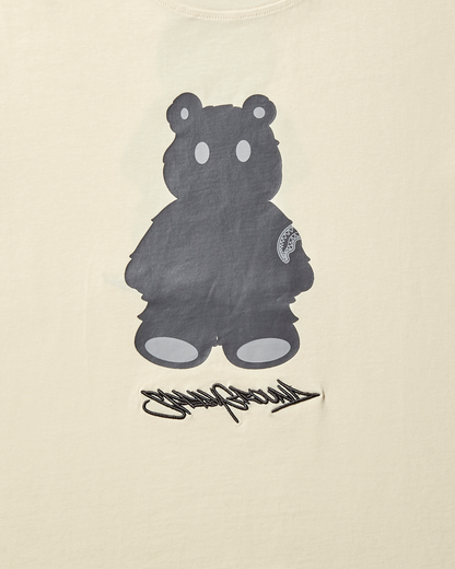 SPRAYGROUND® APPAREL SHORT SLEEVE GRAPHIC MONEY BEAR T-SHIRT (APRICOT)