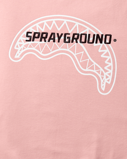 SPRAYGROUND® APPAREL SPRAYGROUND PULLOVER CREW NECK SWEATSHIRT (PINK)