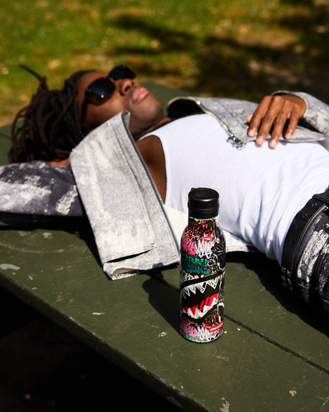 SPRAYGROUND® WATER BOTTLE GRAFFITI REVEAL WATER BOTTLE