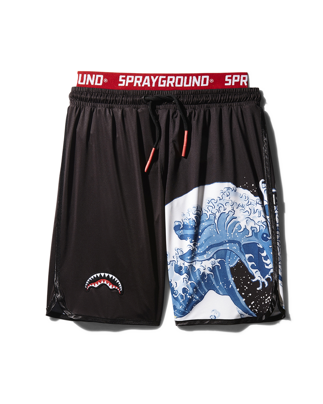 SPRAYGROUND® SWIM DRAGON WAVE CORTO SWIM TRUNKS (BLACK)