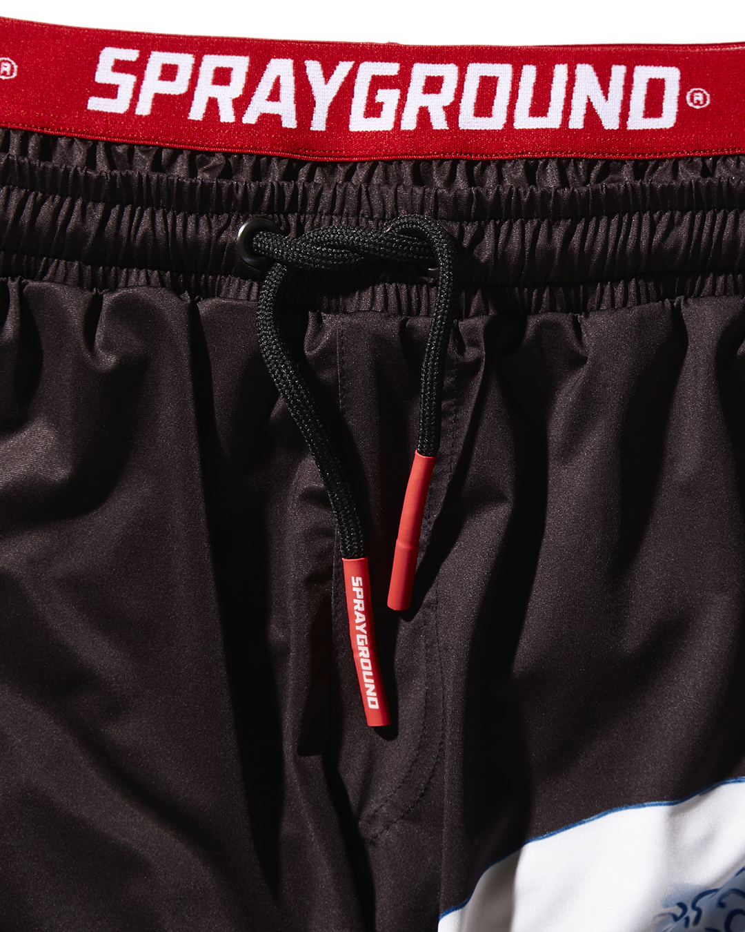 SPRAYGROUND® SWIM DRAGON WAVE CORTO SWIM TRUNKS (BLACK)