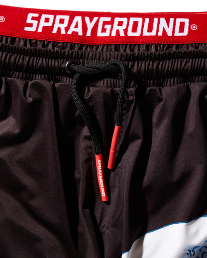 SPRAYGROUND® SWIM DRAGON WAVE CORTO SWIM TRUNKS (BLACK)