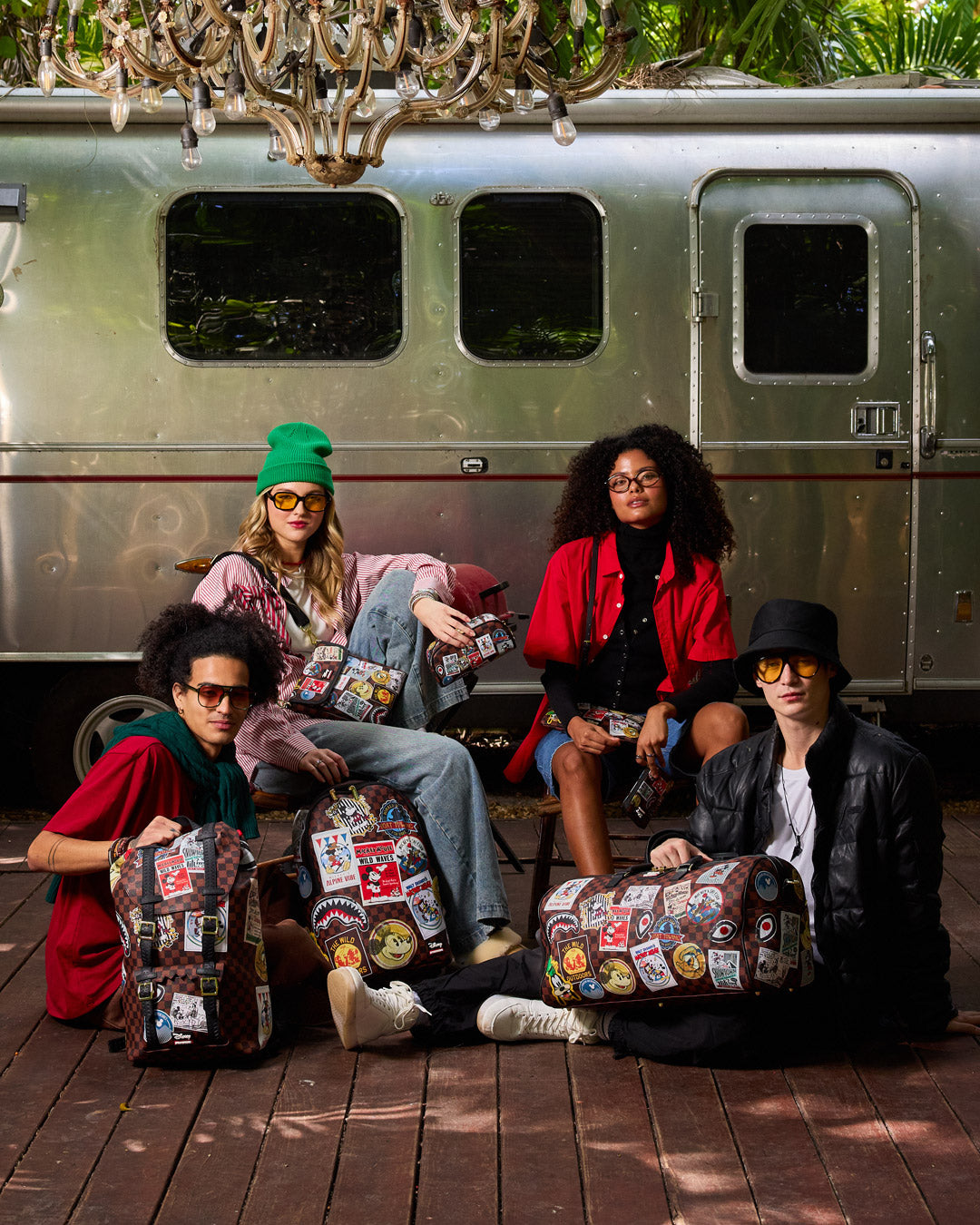 SPRAYGROUND® DUFFLE MICKEY MOUSE GLOBAL MOGUL DUFFLE