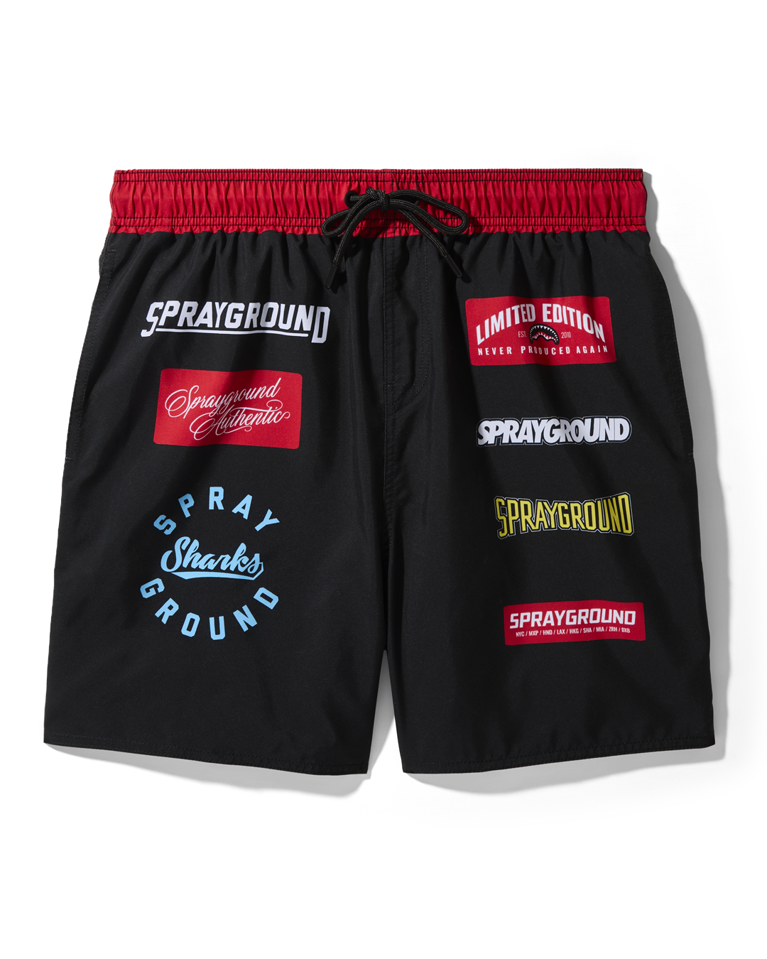 SPRAYGROUND® SWIM SG LOGO PATCHES SWIM SHORT