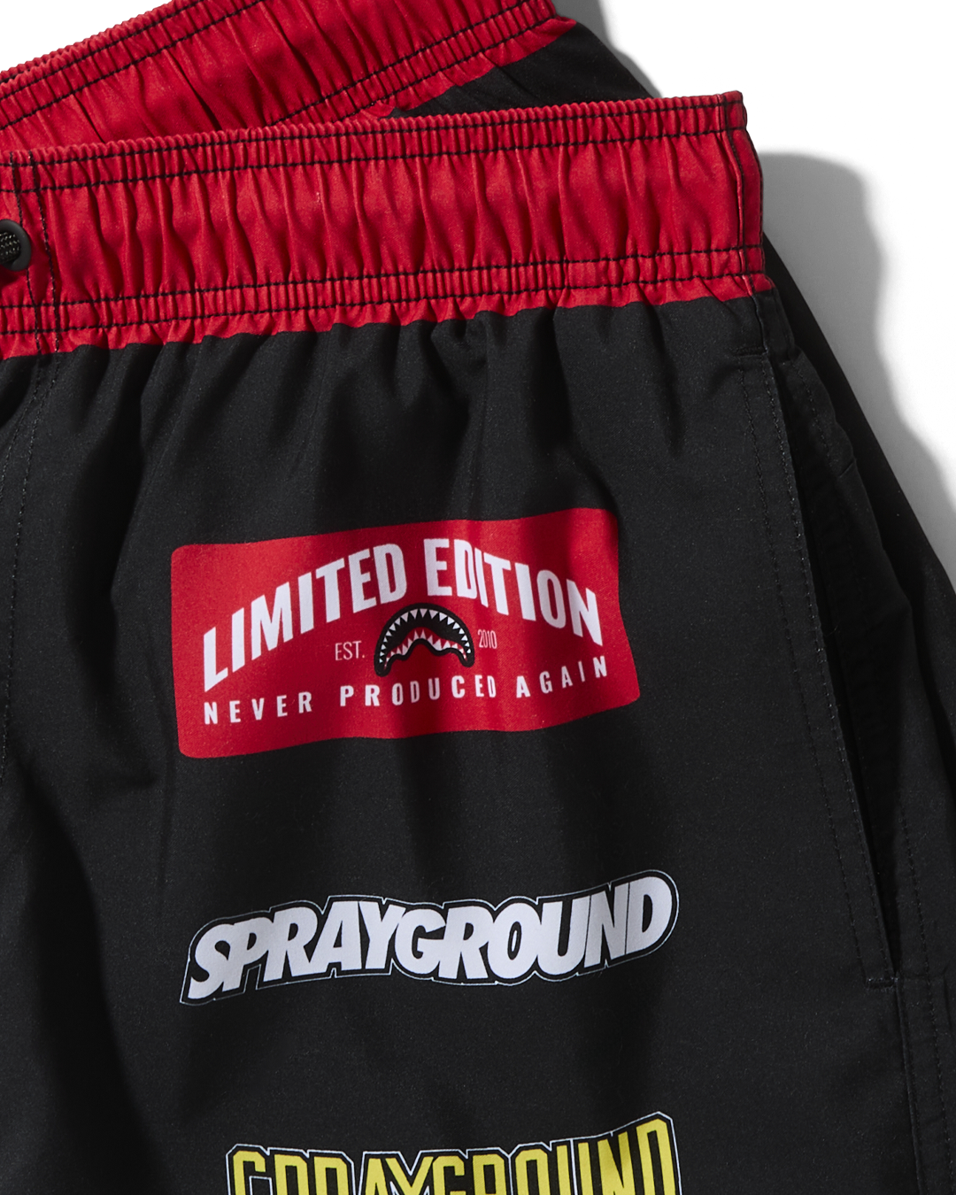 SPRAYGROUND® SWIM SG LOGO PATCHES SWIM SHORT