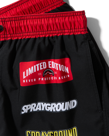 SPRAYGROUND® SWIM SG LOGO PATCHES SWIM SHORT
