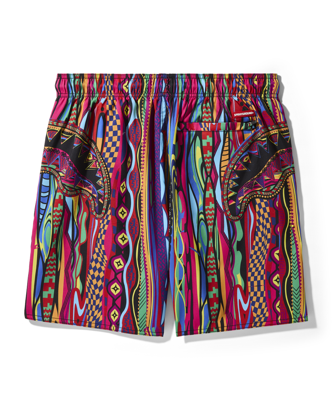 SPRAYGROUND® SWIM BIG PAPPI PATTERN SWIM SHORT