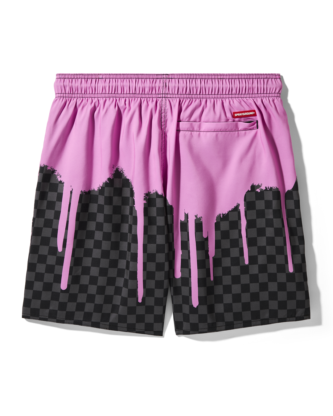 SPRAYGROUND® SWIM PINK PAINT DRIPS SWIM SHORT